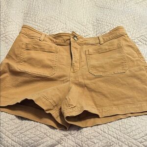 LOFT Women's Tan Cargo Shorts